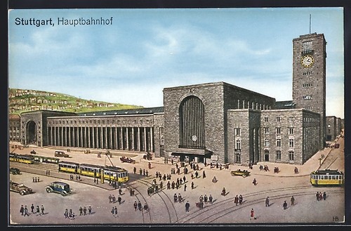 Ansichtskarte stuttgart - ansichtskarte,