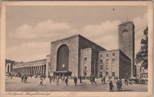 Stuttgart hauptbahnhof - ak,,