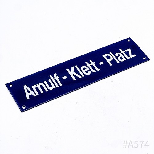 Emaille straßenschild - emaille,
