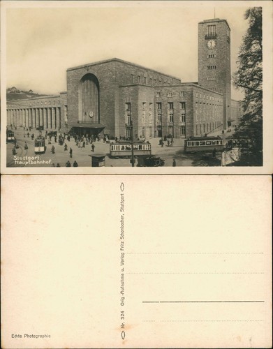 Ansichtskarte stuttgart - ansichtskarte,