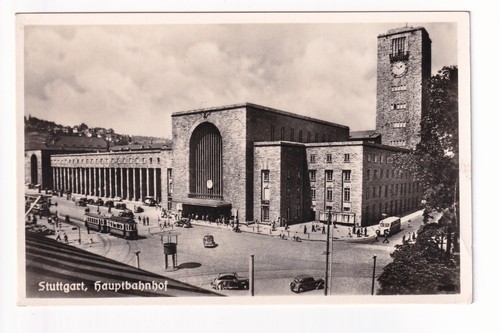 Stuttgart hauptbahnhof - ak,