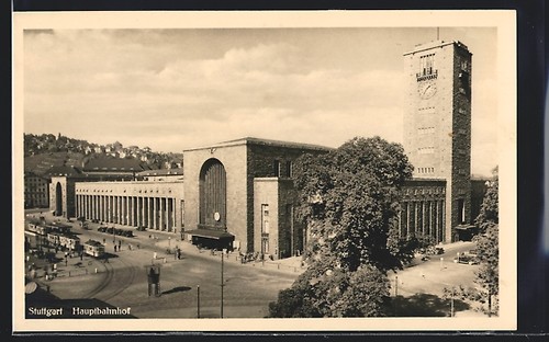 Ansichtskarte stuttgart - ansichtskarte,
