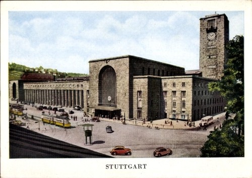 Stuttgart baden - ak, in