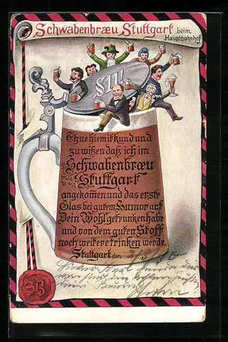 Stuttgart ansichtskarte - stuttgart,,