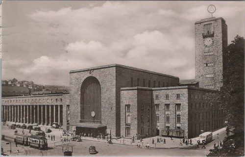 Stuttgart hauptbahnhof - ak,