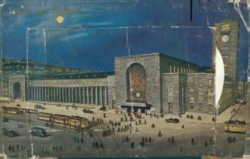 Ansichtskarte stuttgart 1932 - stuttgart,