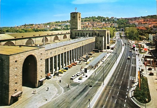 Stuttgart hauptbahnhof 1970 - stuttgart,