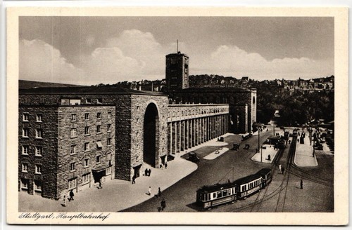 Stuttgart hauptbahnhof - ak,