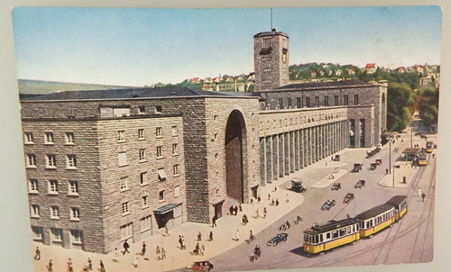 Ansichtspostkarte stuttgart - ansichtspostkarte,