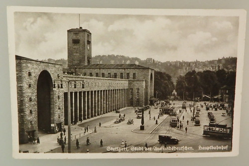 Ansichtspostkarte stuttgart - ansichtspostkarte,