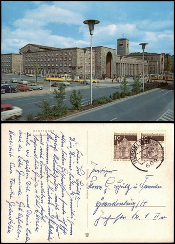 Ansichtskarte stuttgart - ansichtskarte,
