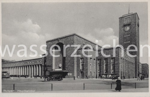 Stuttgart hauptbahnhof um - ak,