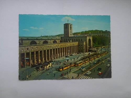Stuttgart hauptbahnhof - ak,