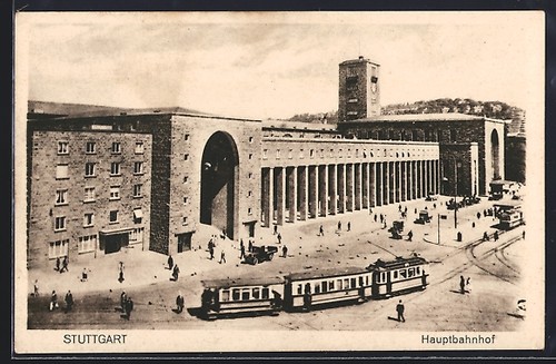 Ansichtskarte stuttgart - ansichtskarte,
