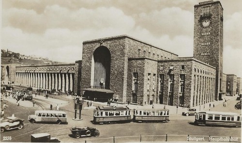 Stuttgart hauptbahnhof - ak,