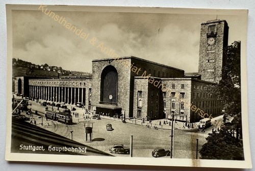 Stuttgart hauptbahnhof um - ak,
